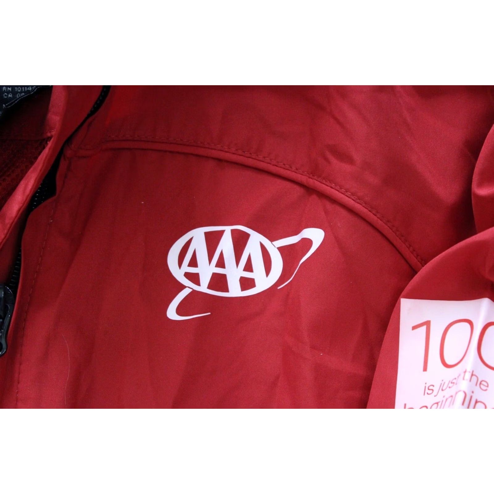 AAA WOMENS North End AAA Wind Jacket Coat Small S Woman’s Red Windbreaker Jacket Short S Size S / US 4 / IT 40 - 3 Thumbnail