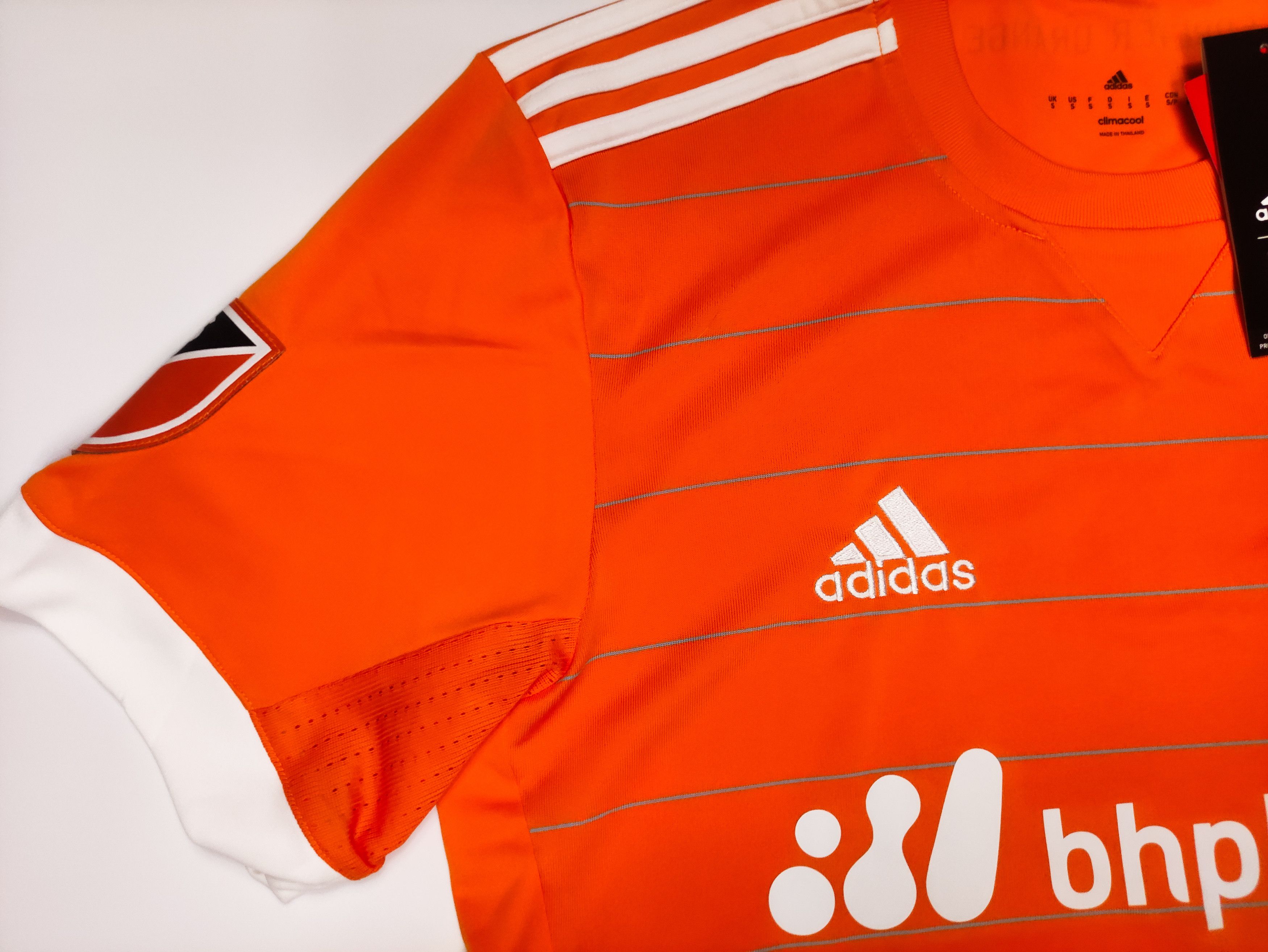 Adidas BNWT Houston Dynamo 2017 2018 Adidas Home Shirt Size US S / EU 44-46 / 1 - 10 Thumbnail