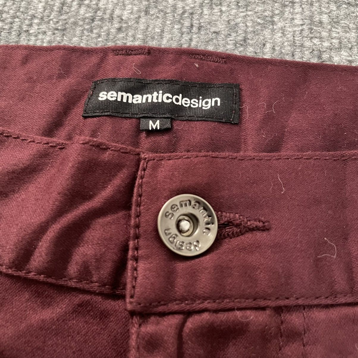 semanticdesign Semantic Design Cargo Pants Multi Pocket Y2K Vkei Punk Style Size US 30 / EU 46 - 3 Thumbnail