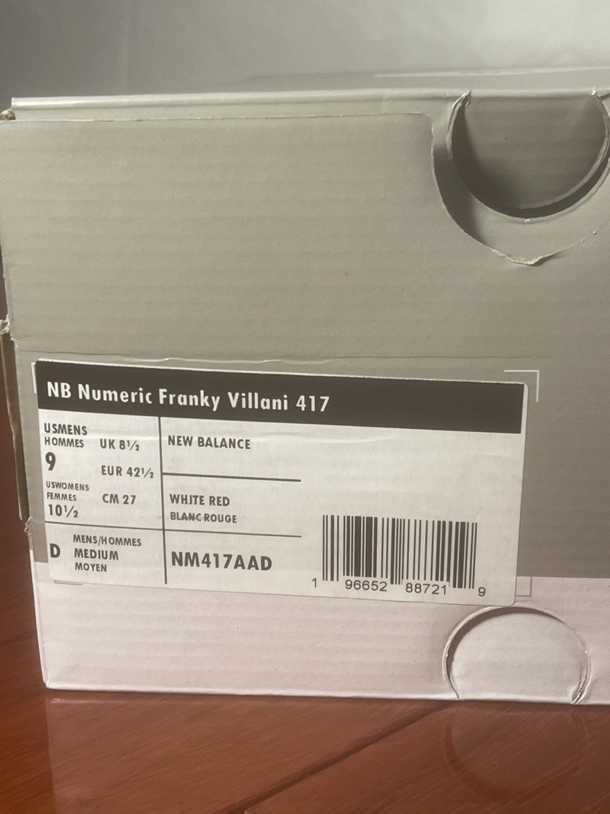 New Balance NEW BALANCE NUMERIC FRANKLY VILLANI 417 Size US 9 / EU 42 - 13 Thumbnail