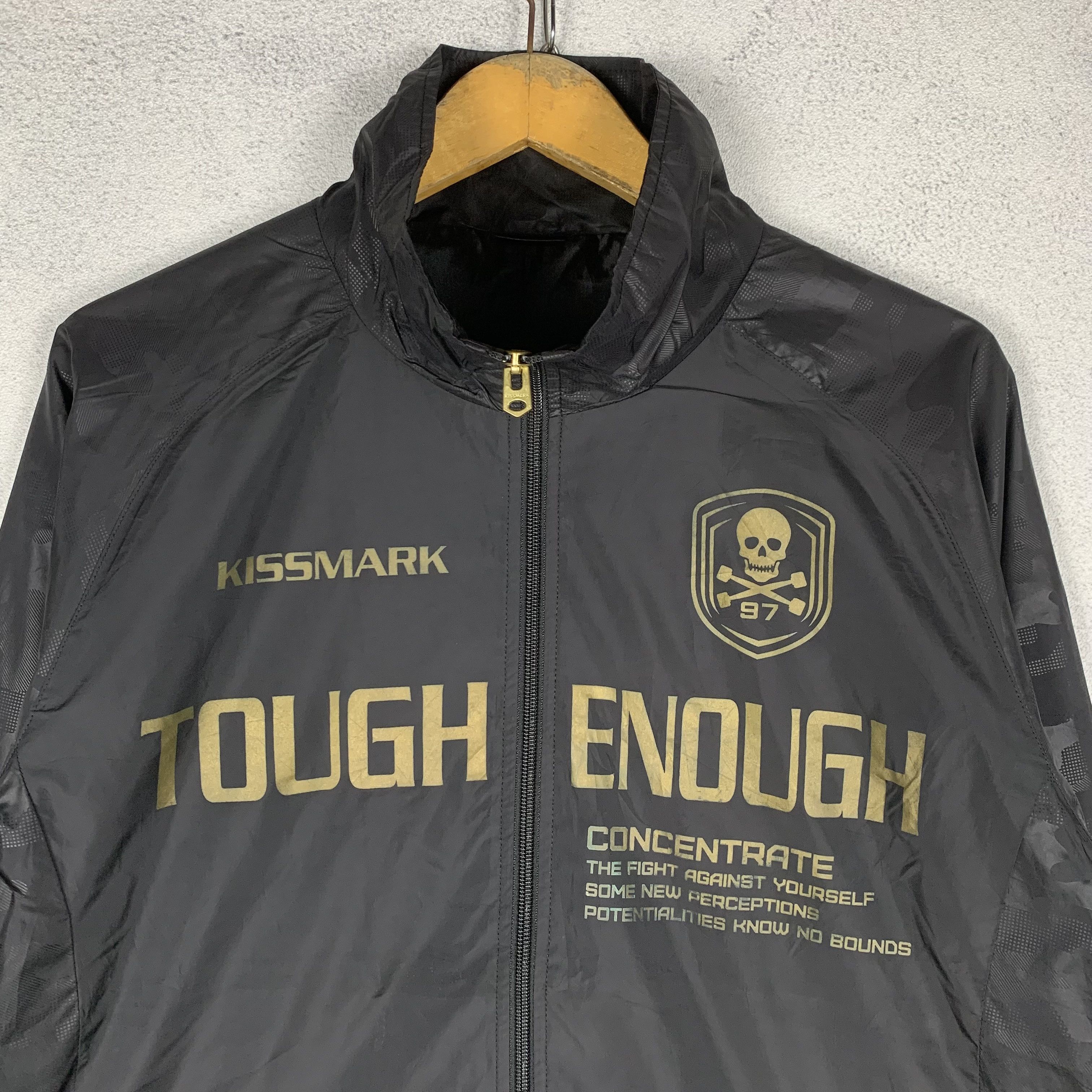 Japanese Brand KISSMARK Tough Enough Camo Jacket Size US M / EU 48-50 / 2 - 3 Thumbnail