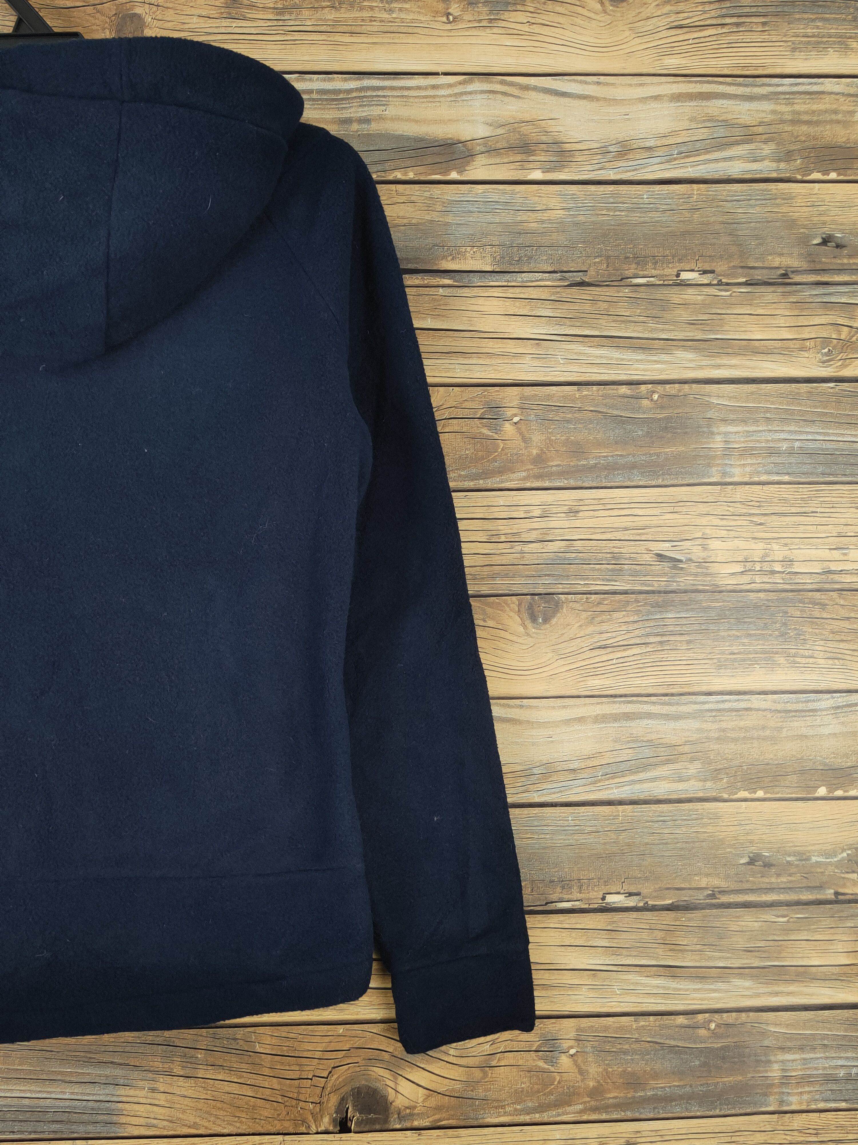 Descente × Japanese Brand × Vintage Descente Navy Hoodie Sweaters #W1135 Size US S / EU 44-46 / 1 - 10 Thumbnail