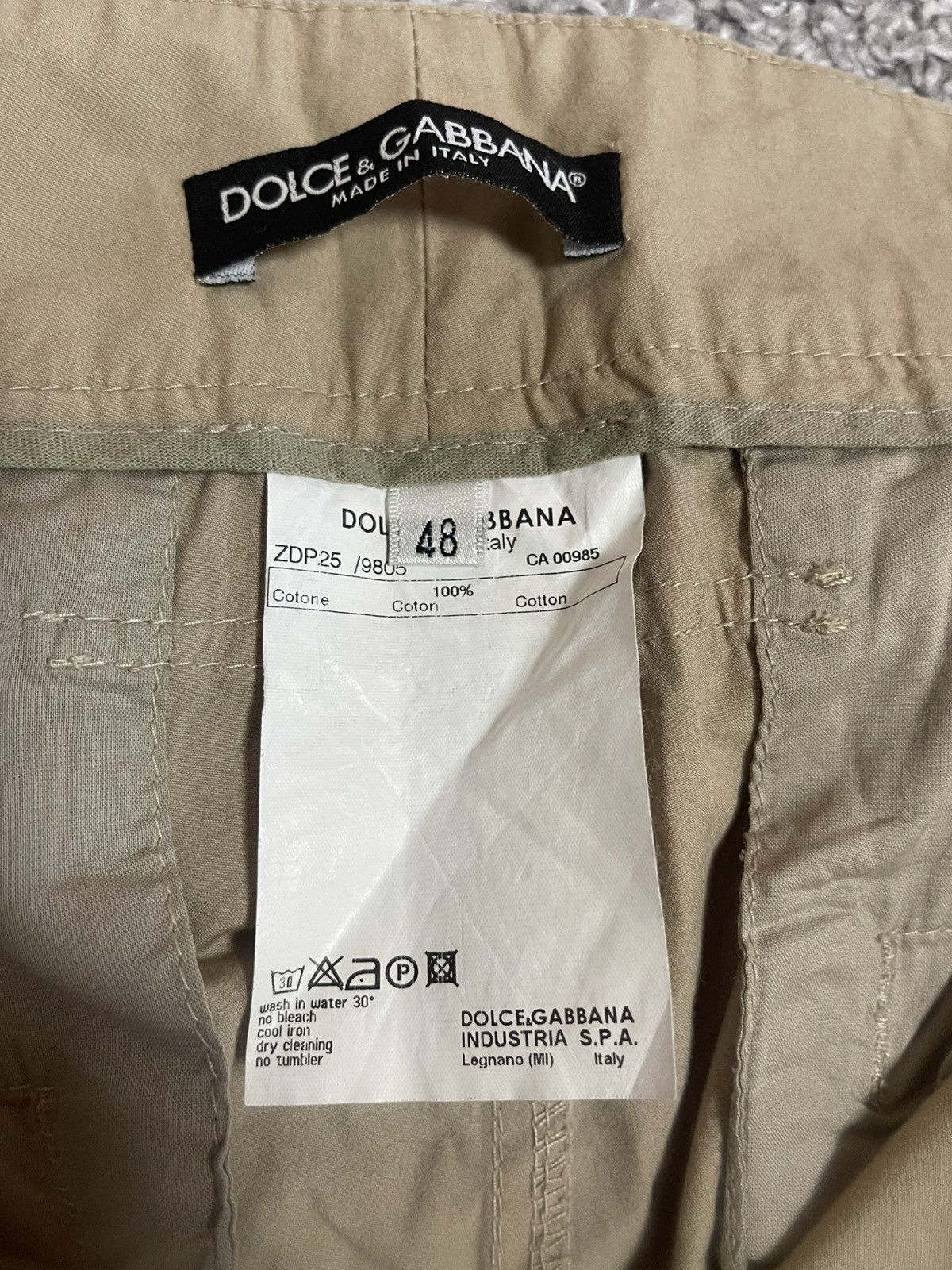 Dolce & Gabbana DOLCE GABBANA VINTAGE ARCHIVAL CARGO MULTI PANTS SIZE 48 Size US 32 / EU 48 - 18 Thumbnail