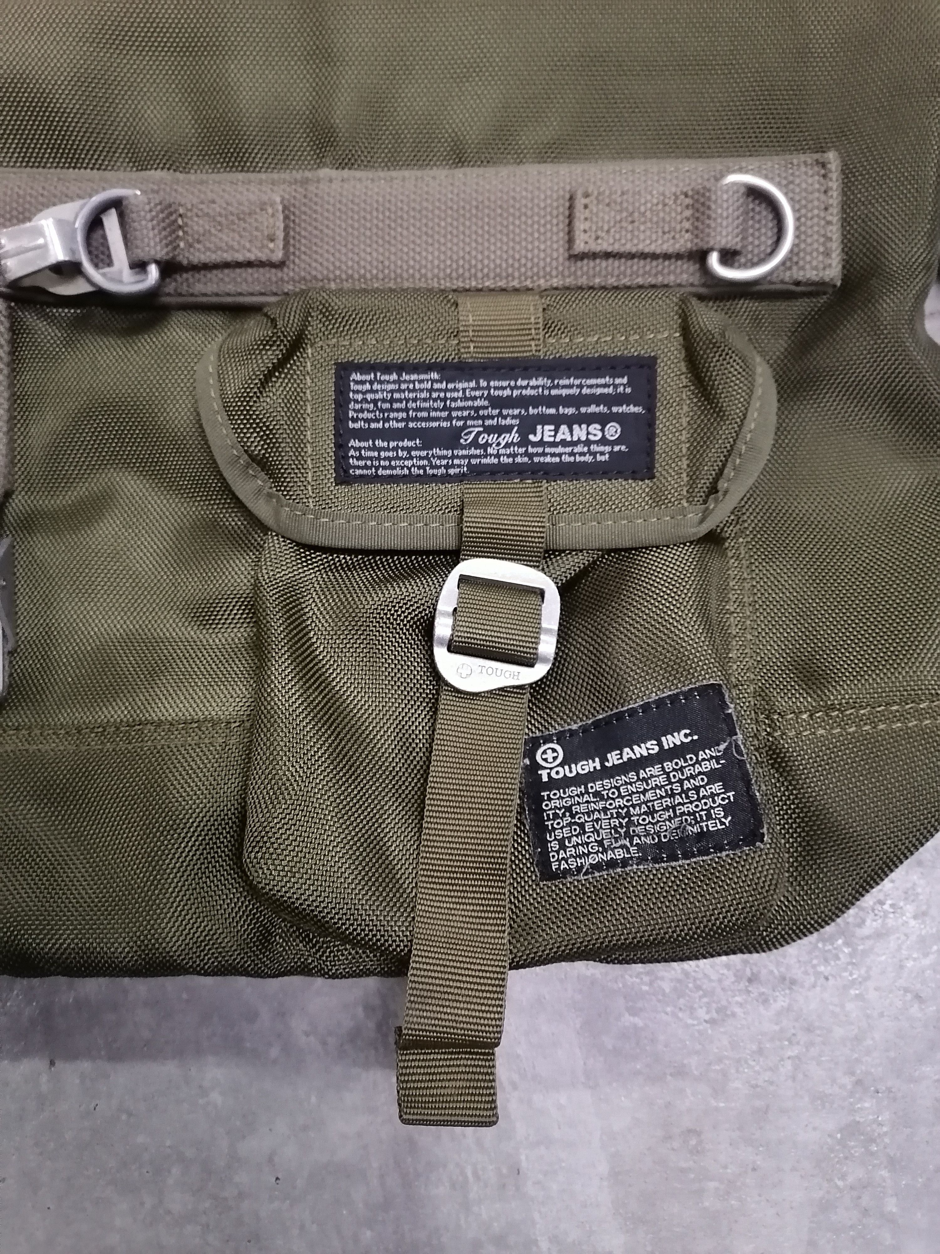 20471120 × If Six Was Nine Rare Tough Jeansmith Tactical Heavy Duty Bag Size ONE SIZE - 8 Thumbnail