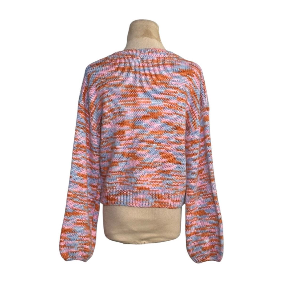 Shein Shein pink blue orange stripes sweater size Small Size XS / US 0-2 / IT 36-38 - 2 Thumbnail
