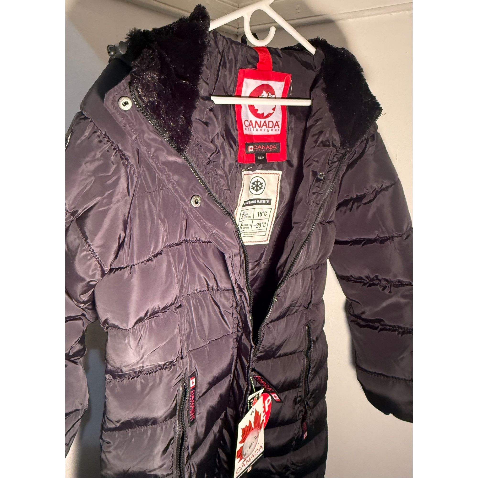 Other New Long Canada Weather Gear Puffer Coat Size S / US 4 / IT 40 - 9 Thumbnail
