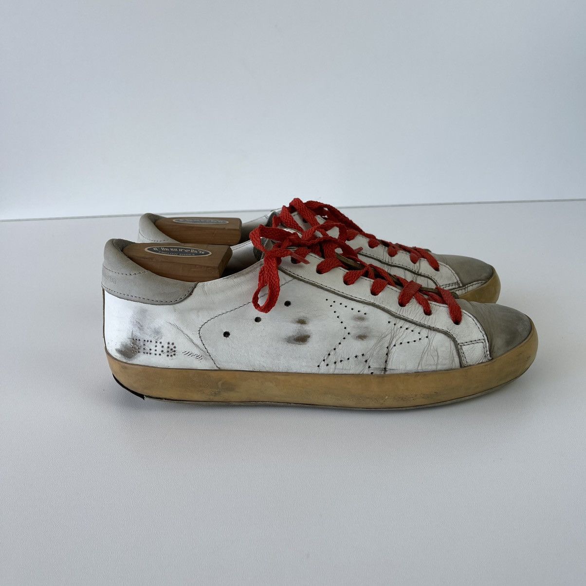 Golden Goose Golden Goose Superstar GGDB Low Trainers Leather Sneakers Size US 9 / EU 42 - 4 Thumbnail