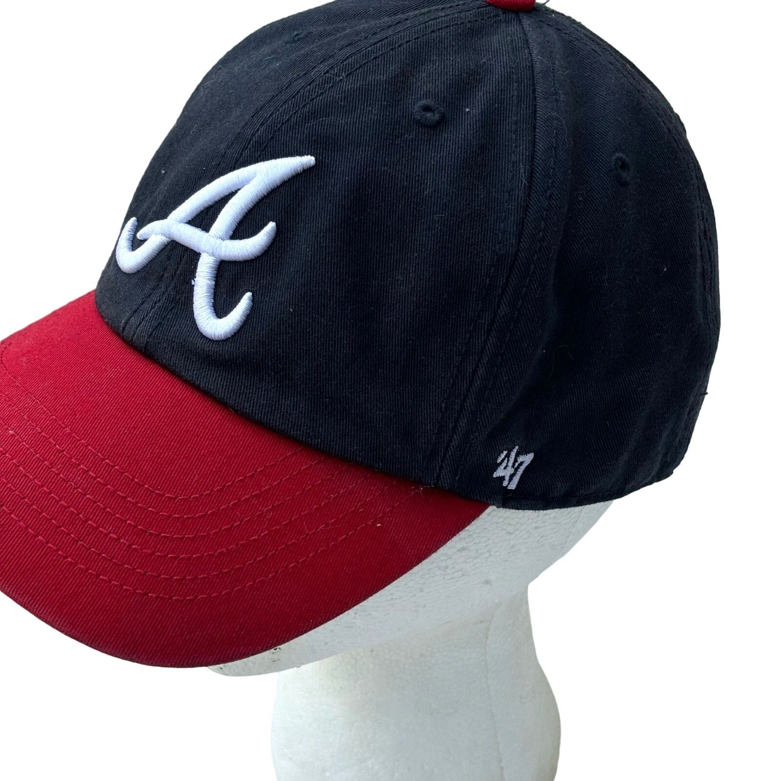 MLB Red Atlanta Braves MLB Men's Hat Size ONE SIZE - 2 Thumbnail