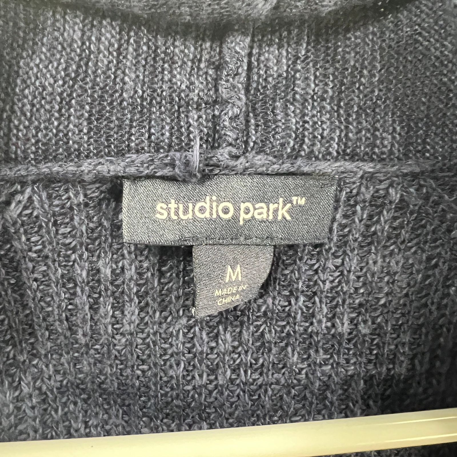Other Studio Park x Amy Stran Open Front Cardigan Nave Size Medium Size M / US 6-8 / IT 42-44 - 3 Thumbnail