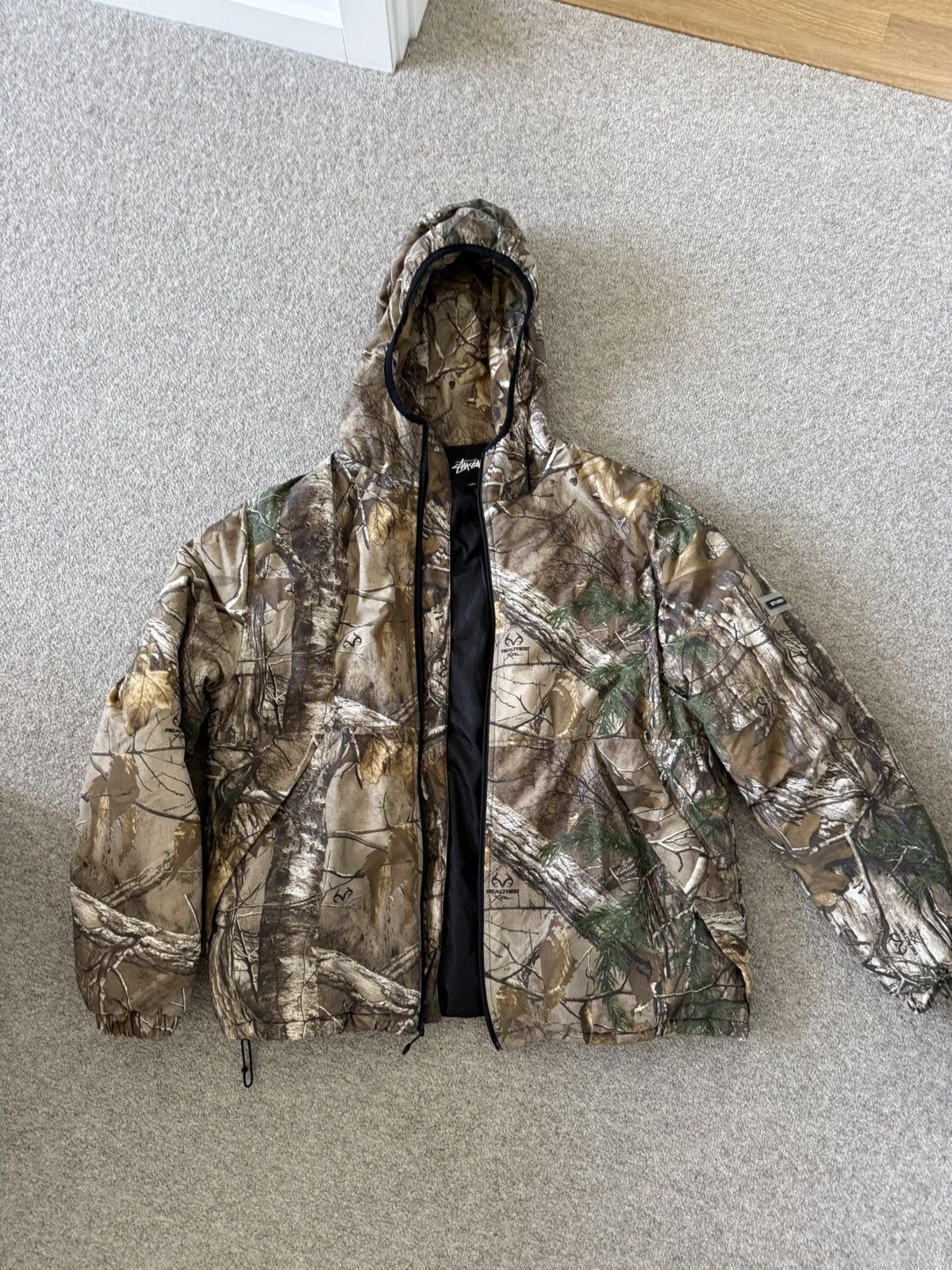 Stussy Stussy Real Tree Zip Work Jacket | Grailed