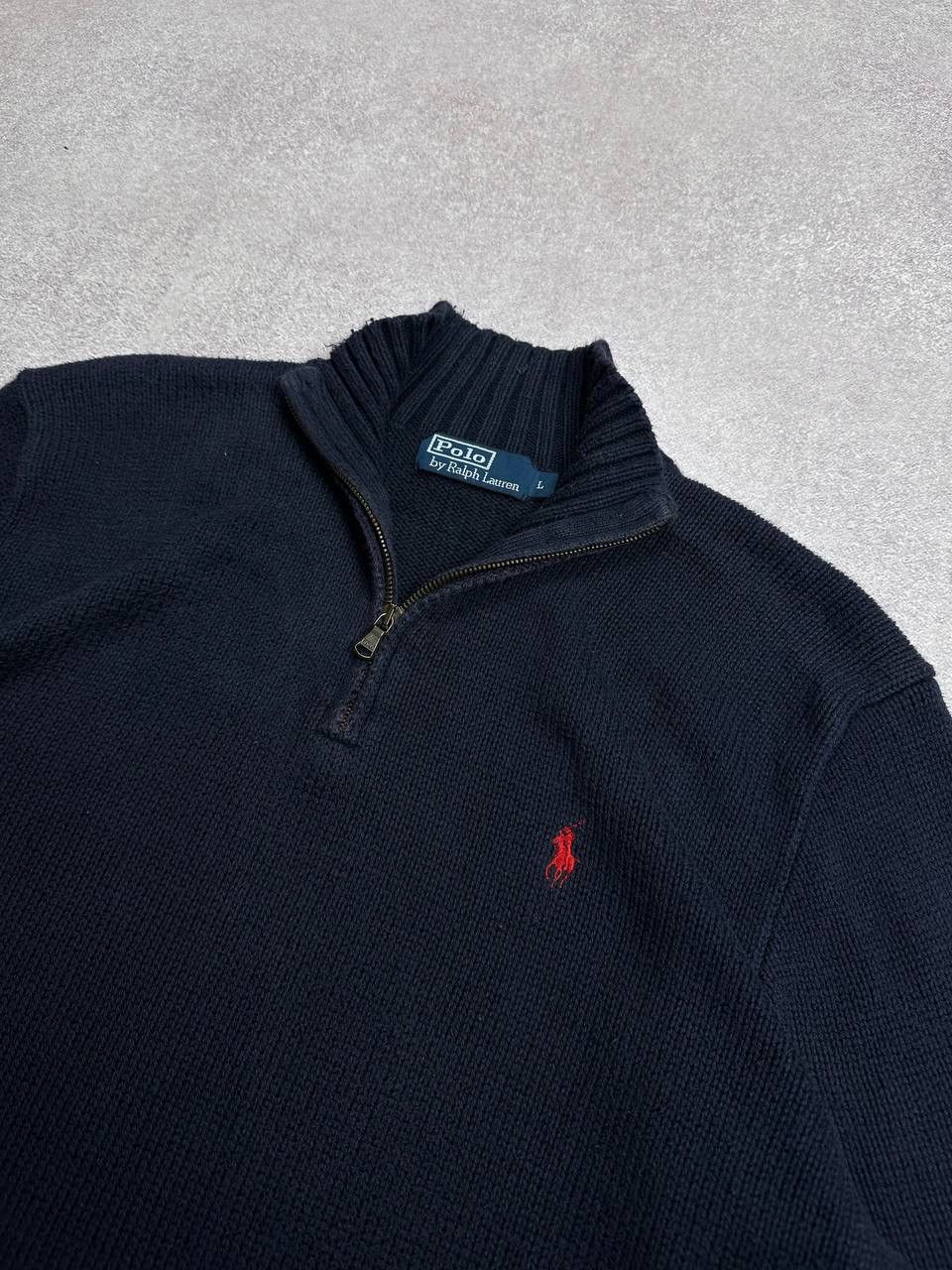 Polo Ralph Lauren Vintage Polo Ralph Lauren RLL Quarter Zip Sweater Rare L Size US L / EU 52-54 / 3 - 4 Thumbnail