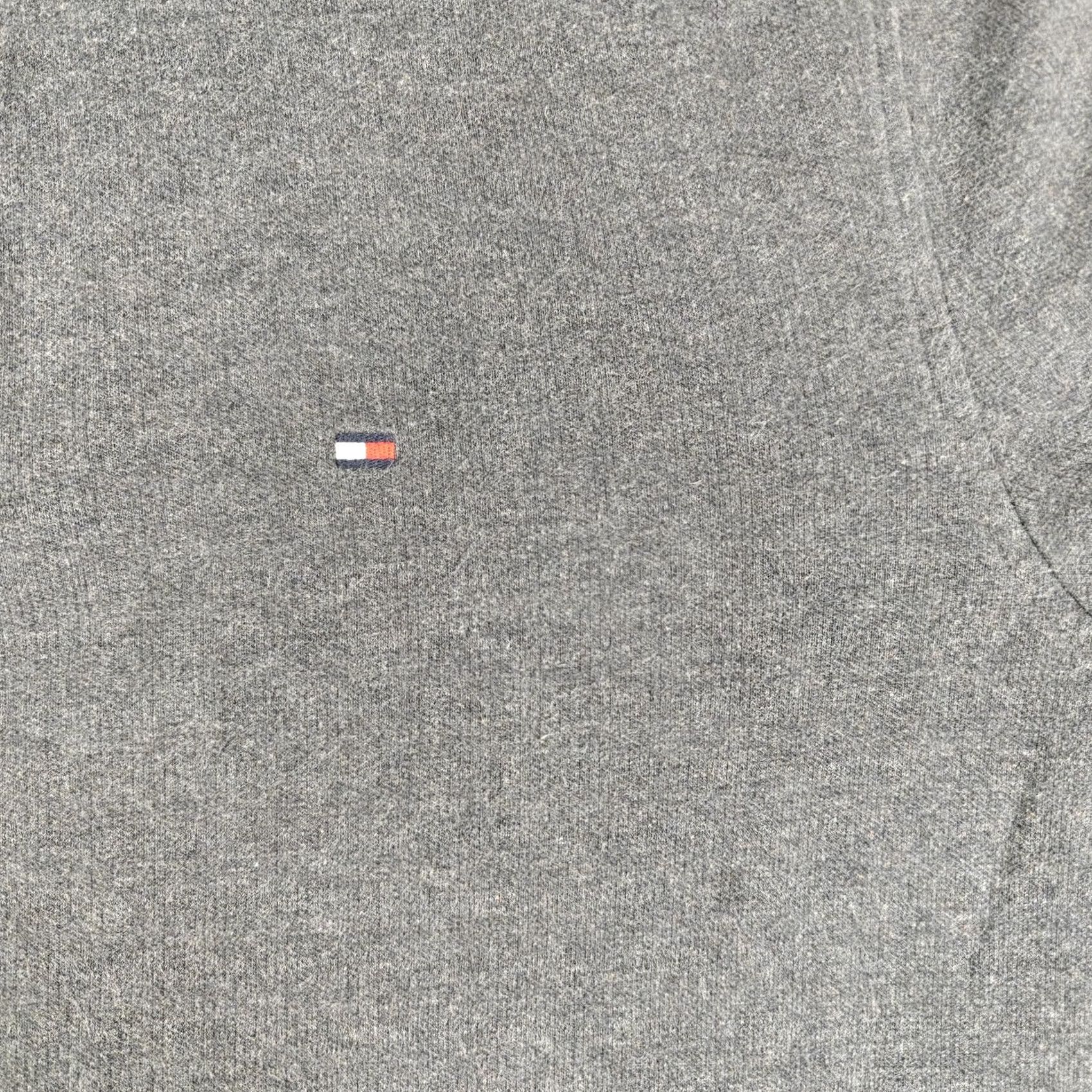 Tommy Hilfiger Tommy Hilfiger Sweater Mens Large Gray 1/4 Zip Pullover Cotton Classic Logo Knit Mock Neck Long Sleeve Ribbed Stand Collar Casual Size US L / EU 52-54 / 3 - 3 Thumbnail