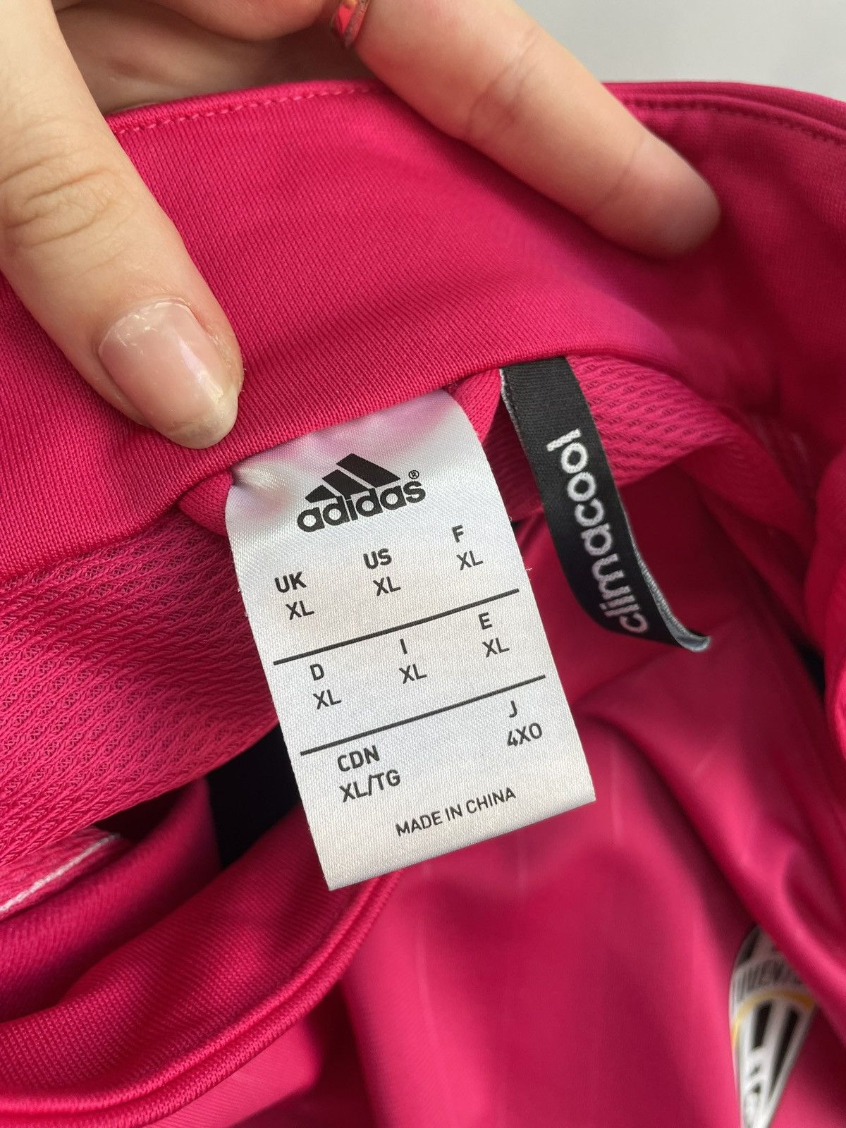 Adidas Adidas FC Juventus pink training sweatshirt CR7 y2k drake Size US XL / EU 56 / 4 - 13 Thumbnail