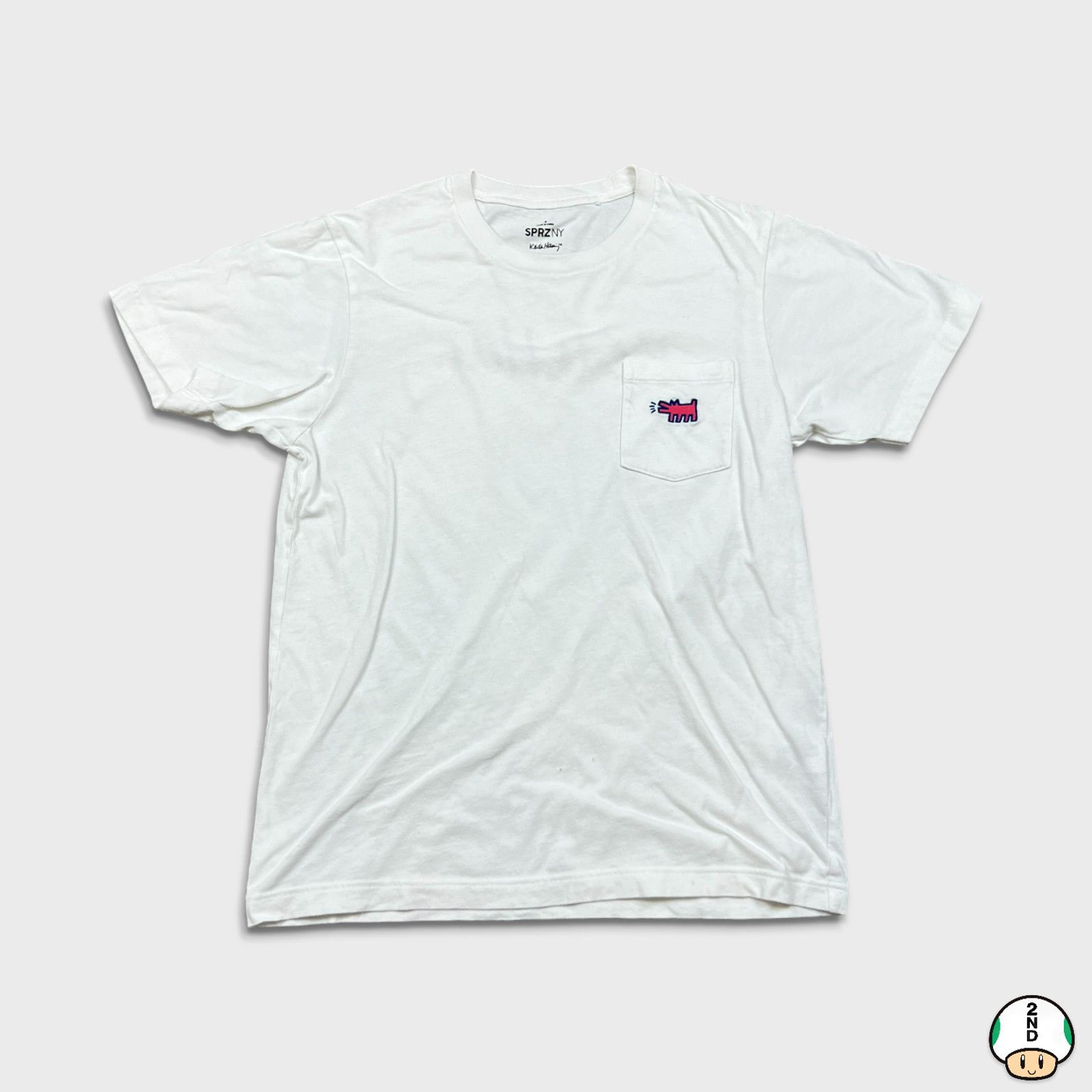 Keith Haring × Uniqlo Uniqlo x Keith Haring x SPRZ NY Pocket Tee Small T Shirt Size US S / EU 44-46 / 1 - 1 Thumbnail