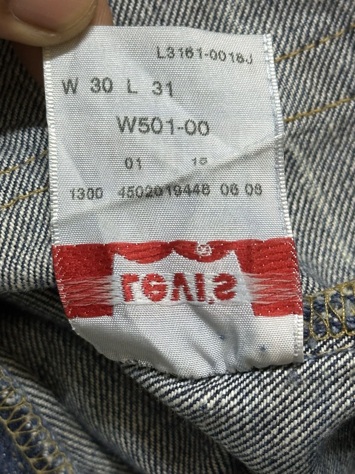 Levi's Vintage Levis 501 Classic Faded Wash Style Distress Jeans Size US 30 / EU 46 - 10 Thumbnail