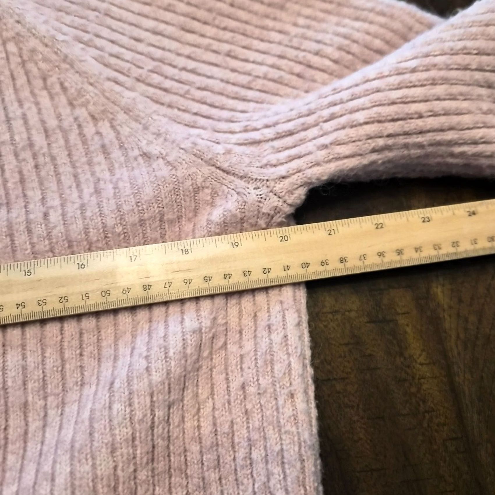 Old Navy Old Navy Womens Sweater Cropped GO-Recycled Pink Size Small Ribbed Pullover Turtleneck Long Sleeve Knit Size S / US 4 / IT 40 - 6 Thumbnail