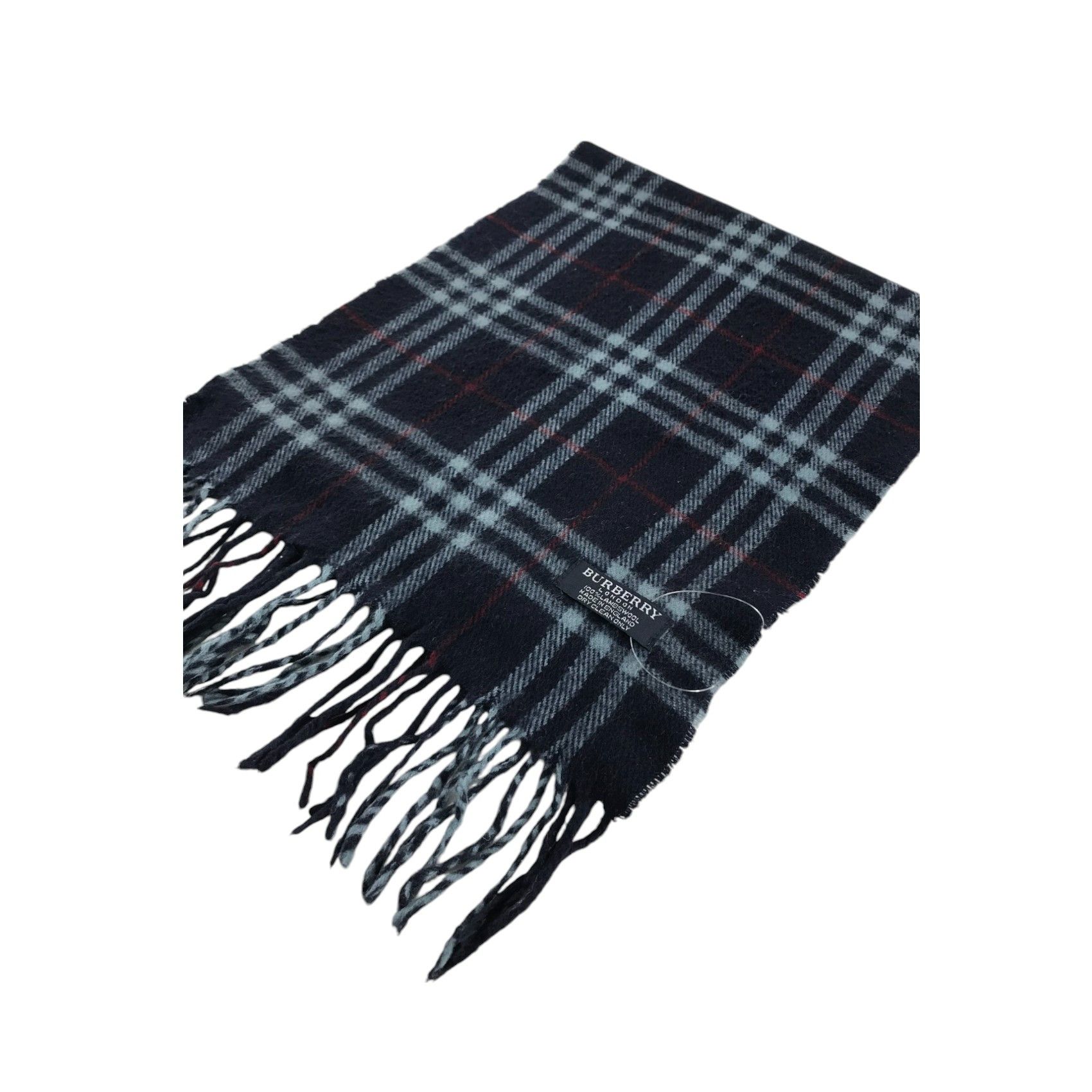 Burberry × Vintage Burberry Scarf / Muffler / Neckwear - WW3088 Size ONE SIZE - 3 Thumbnail