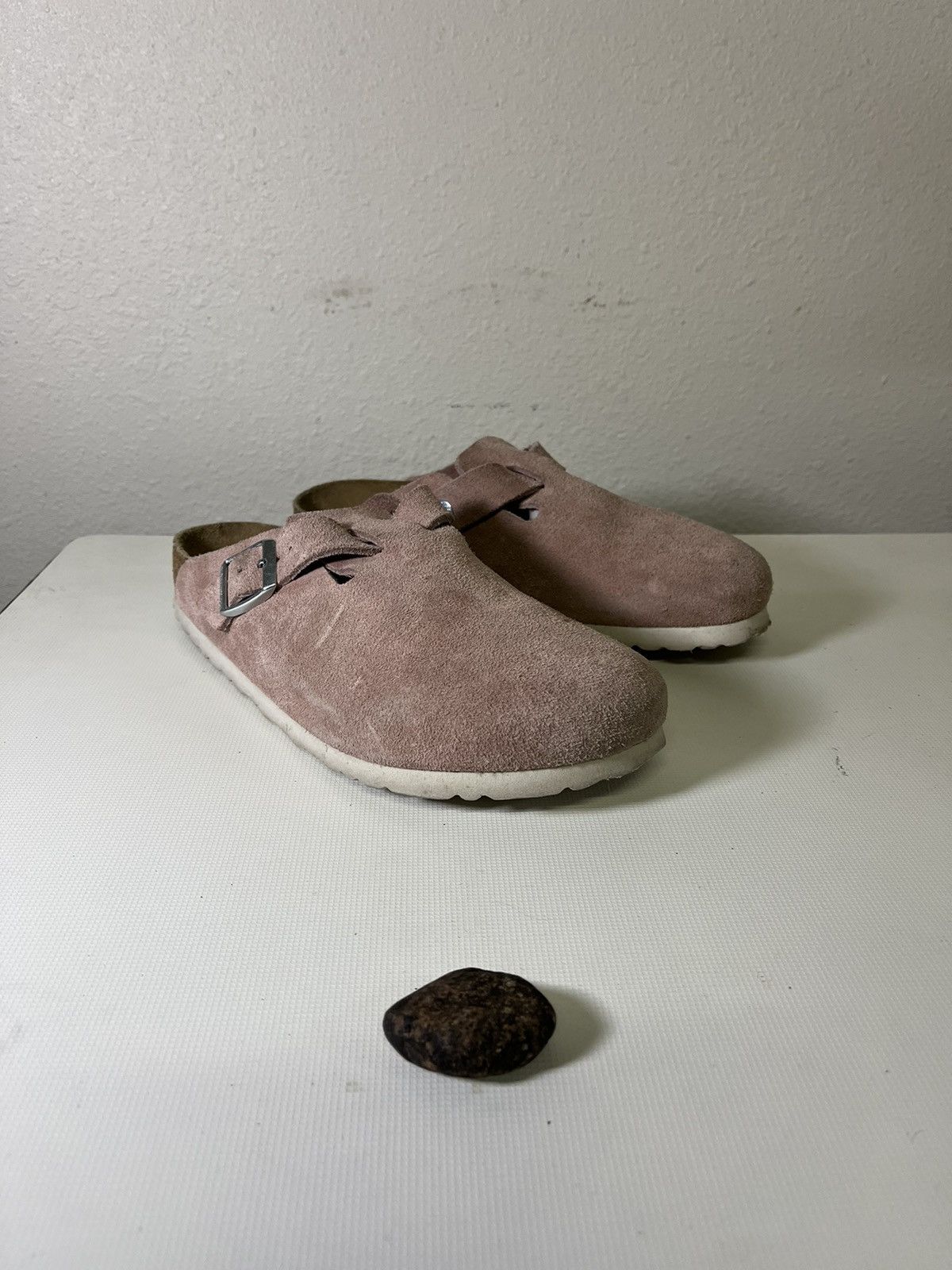 Birkenstock Birkenstock Boston Rose Suede Clogs - Men’s size 40 (US 7) Size US 7 / EU 40 - 1 Thumbnail