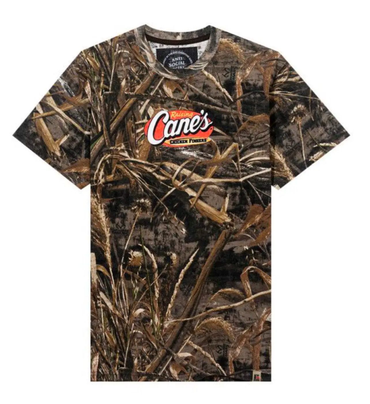 Anti Social Social Club Anti Social Social Club x Raising Canes Camo Tee Size L Size US L / EU 52-54 / 3 - 2 Thumbnail