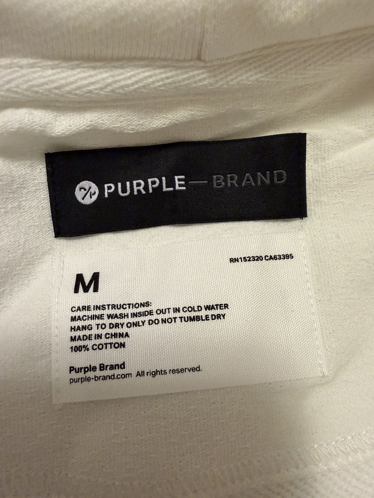 Purple Brand Authentic Brand New Purple Brand Hoodie Sz M Size US M / EU 48-50 / 2 - 6 Thumbnail