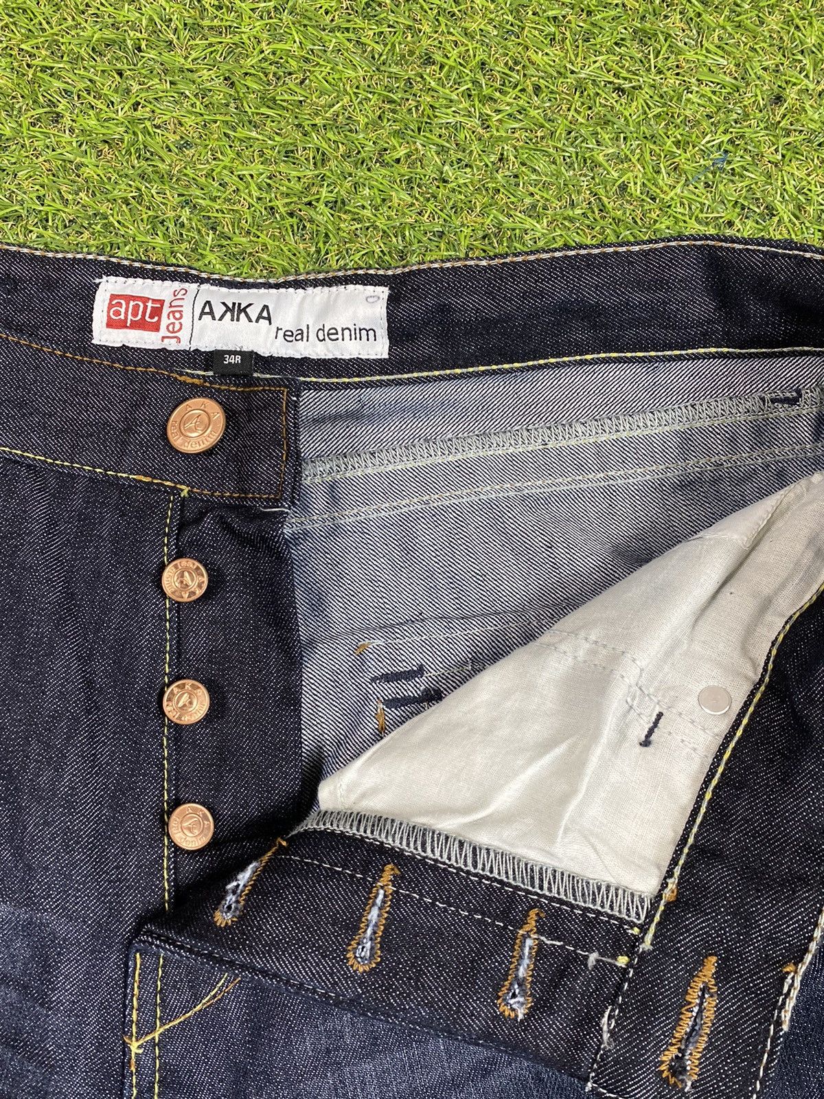 Japanese Brand Vintage Y2k Flared jeans faded Japanese style size 34 Size US 34 / EU 50 - 6 Thumbnail