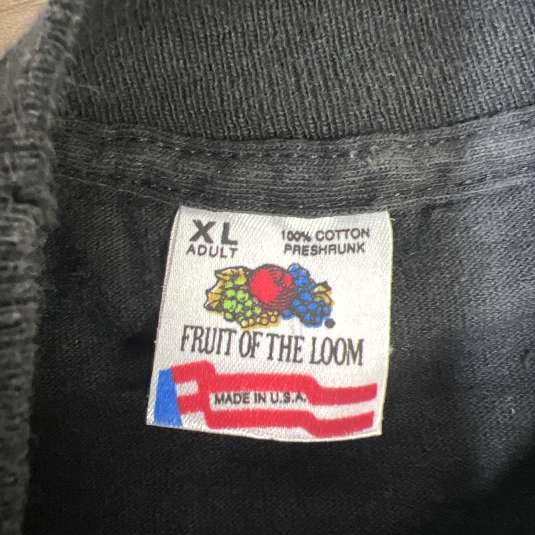 Fruit Of The Loom VINTAGE Things You Cant Do After 50 Tee Mens XL USA Black Single Stitch Shirt Size US XL / EU 56 / 4 - 4 Thumbnail