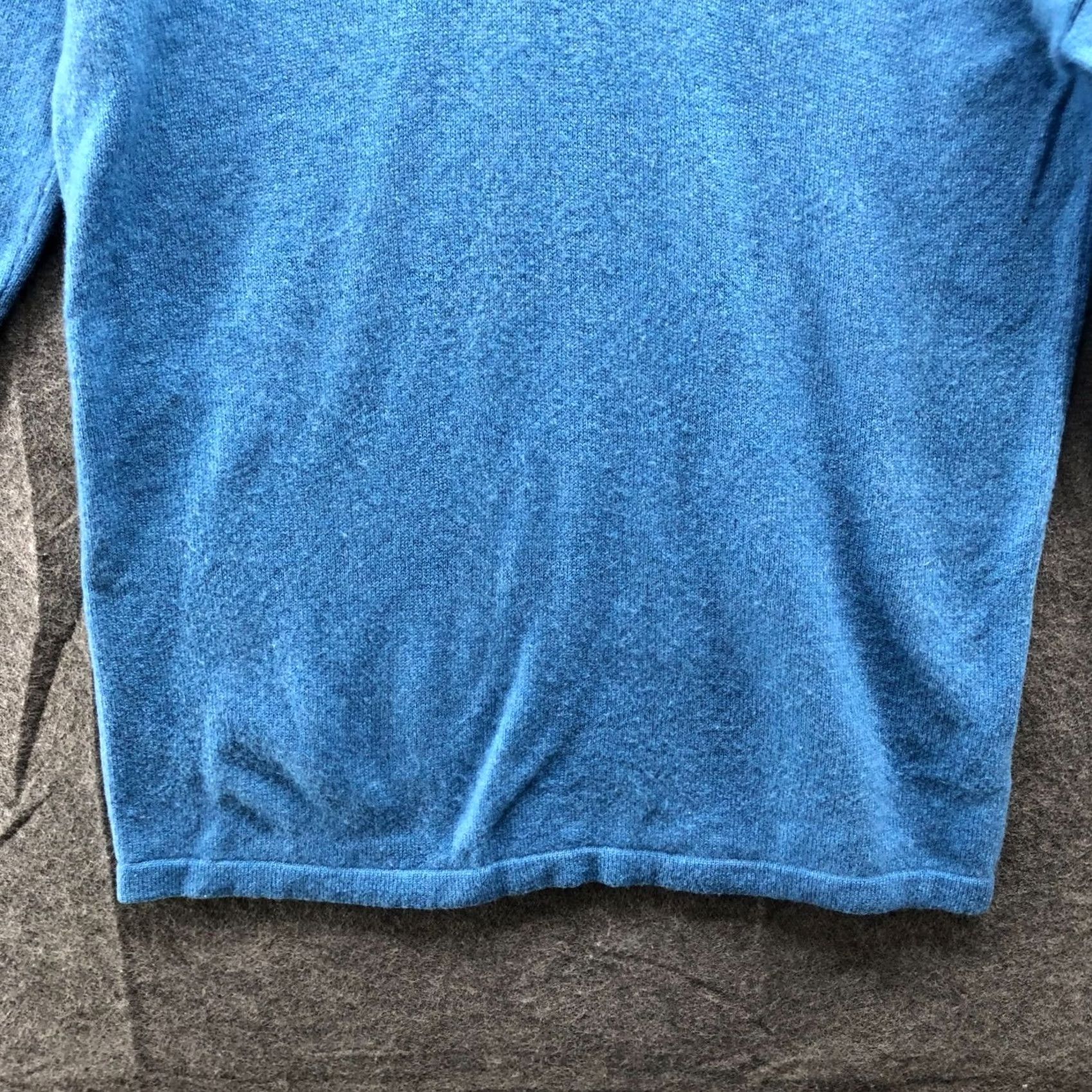 J.McLaughlin J. McLaughlin 100% Cashmere Sweater Womens XS V-Neck Light Blue Shirt Pullover Winter Fall Casual Ladies XS Women's Pullover Cashmere V-Neck Blue Size XS / US 0-2 / IT 36-38 - 4 Thumbnail
