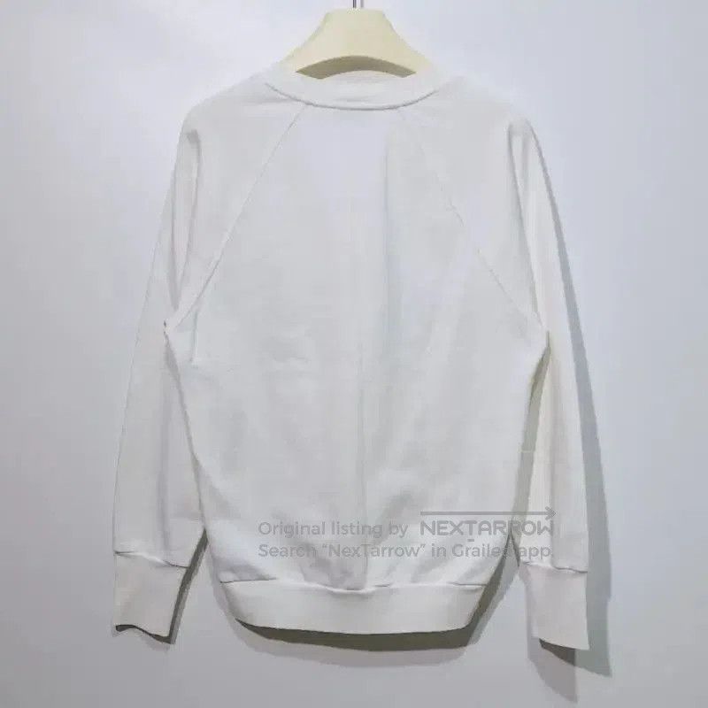 Burberry Burberry White Cotton Women's Sweatshirt. Size S / US 4 / IT 40 - 2 Thumbnail