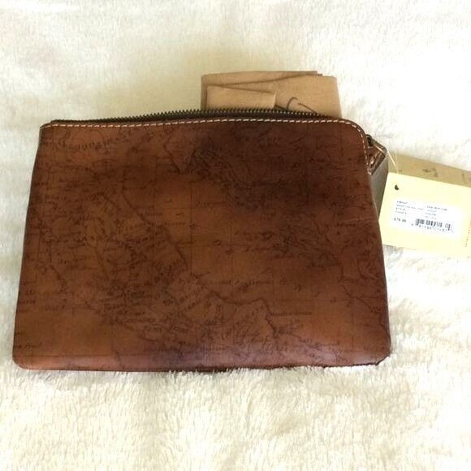 Patricia Nash Patricia Nash Clutch Wristlet Cassini Rust Brown Sz 7" x 9" Size ONE SIZE - 4 Thumbnail
