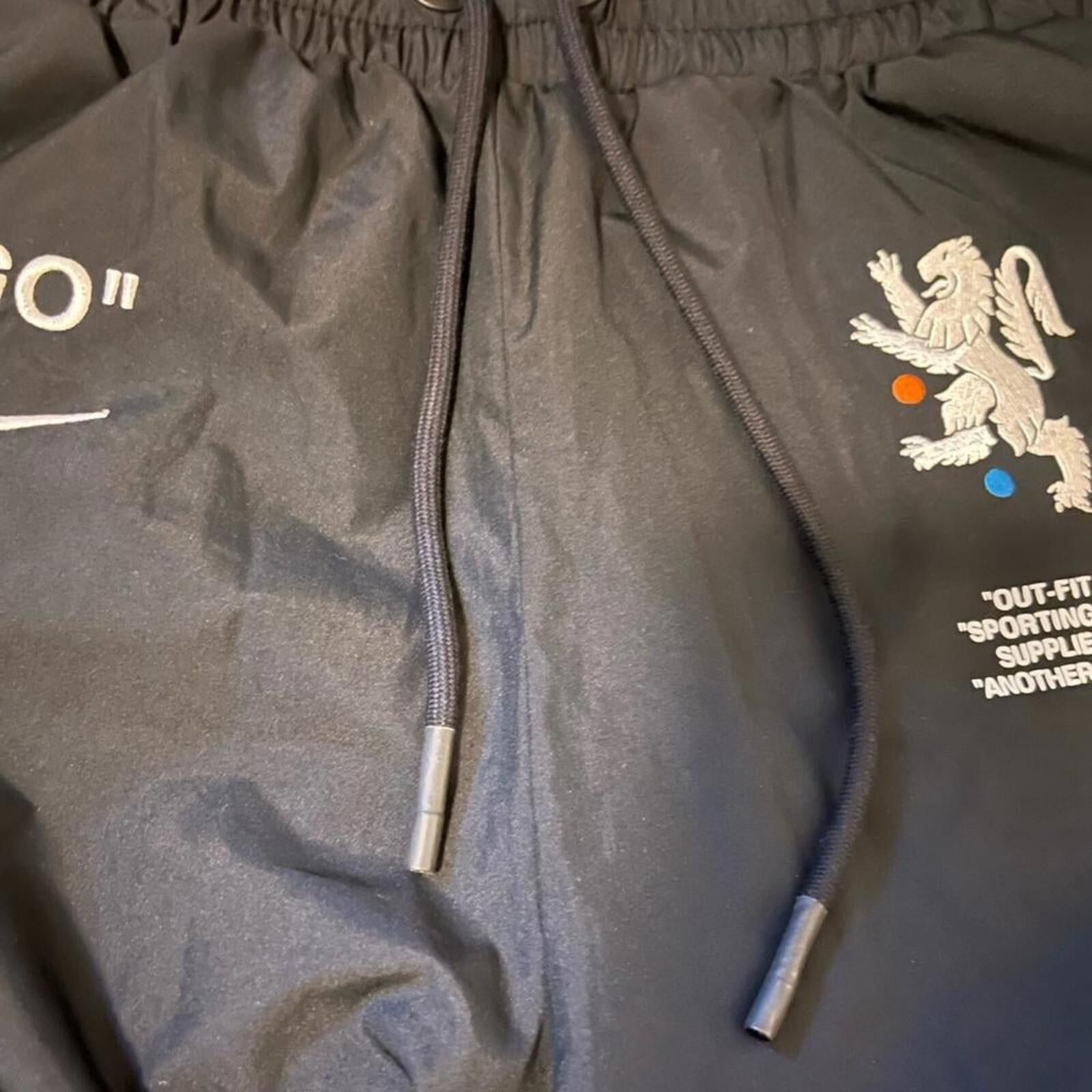Nike Nikelab x OFF-WHITE Mercurial NRG X FB Pant Black Size US 30 / EU 46 - 4 Thumbnail