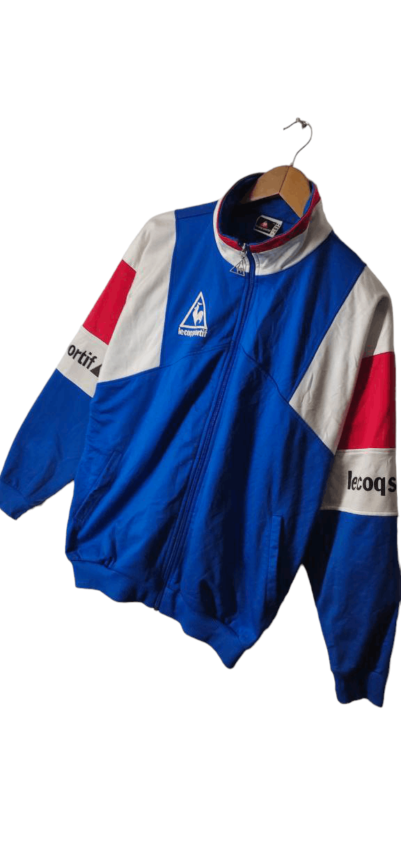 Le Coq Sportif VINTAGE LE COQ SPORTIF TRACK TOP JACKET TRICOLOUR Size US M / EU 48-50 / 2 - 2 Thumbnail