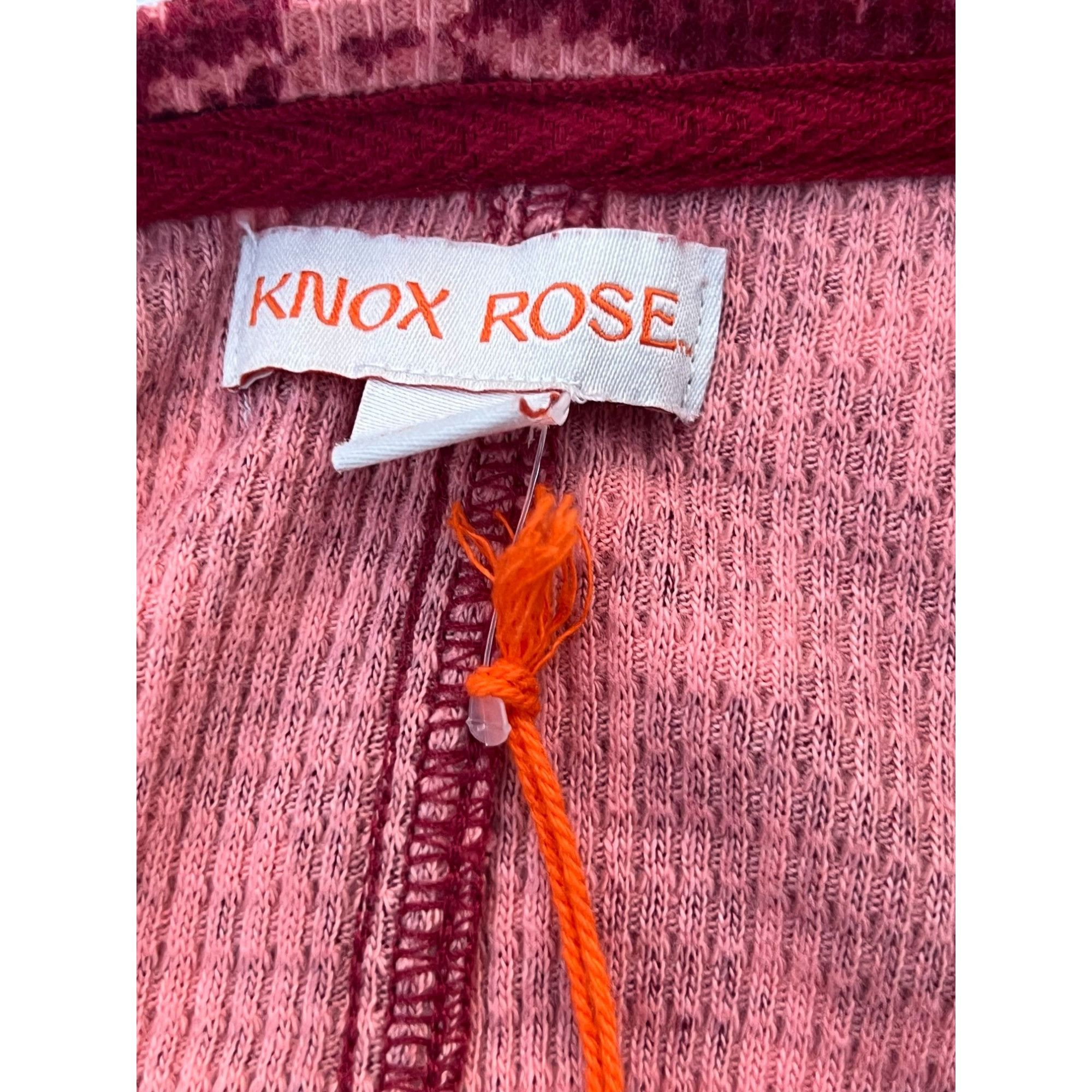 Other Knox Rose - Women's Long Sleeve Thermal Top - Burgundy - Lar Size L / US 10 / IT 46 - 11 Thumbnail