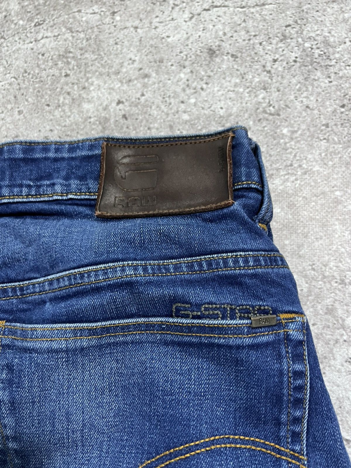 G-Star Distressed G-Star Raw Denim Jeans Size 34x34 Faded Jeans Size US 34 / EU 50 - 6 Thumbnail