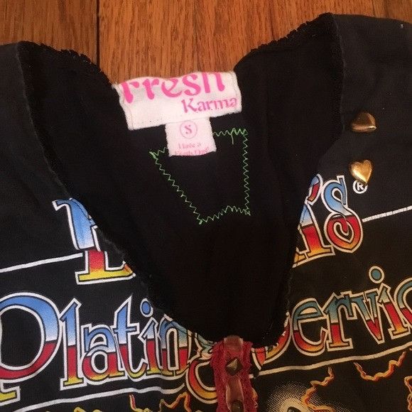 Other Fresh Karma Black Shirt with Sweater Sleeves Size S / US 4 / IT 40 - 6 Thumbnail