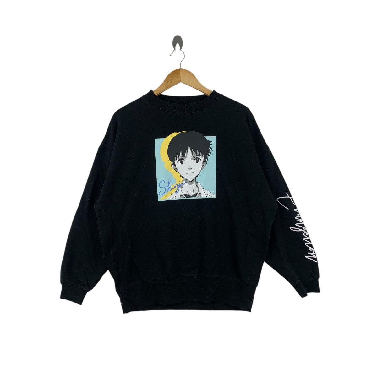 Anime ANIME EVANGELION SHINJI Ikari Neon Genesis Baggy Sweatshirt Size M / US 6-8 / IT 42-44 - 1 Thumbnail
