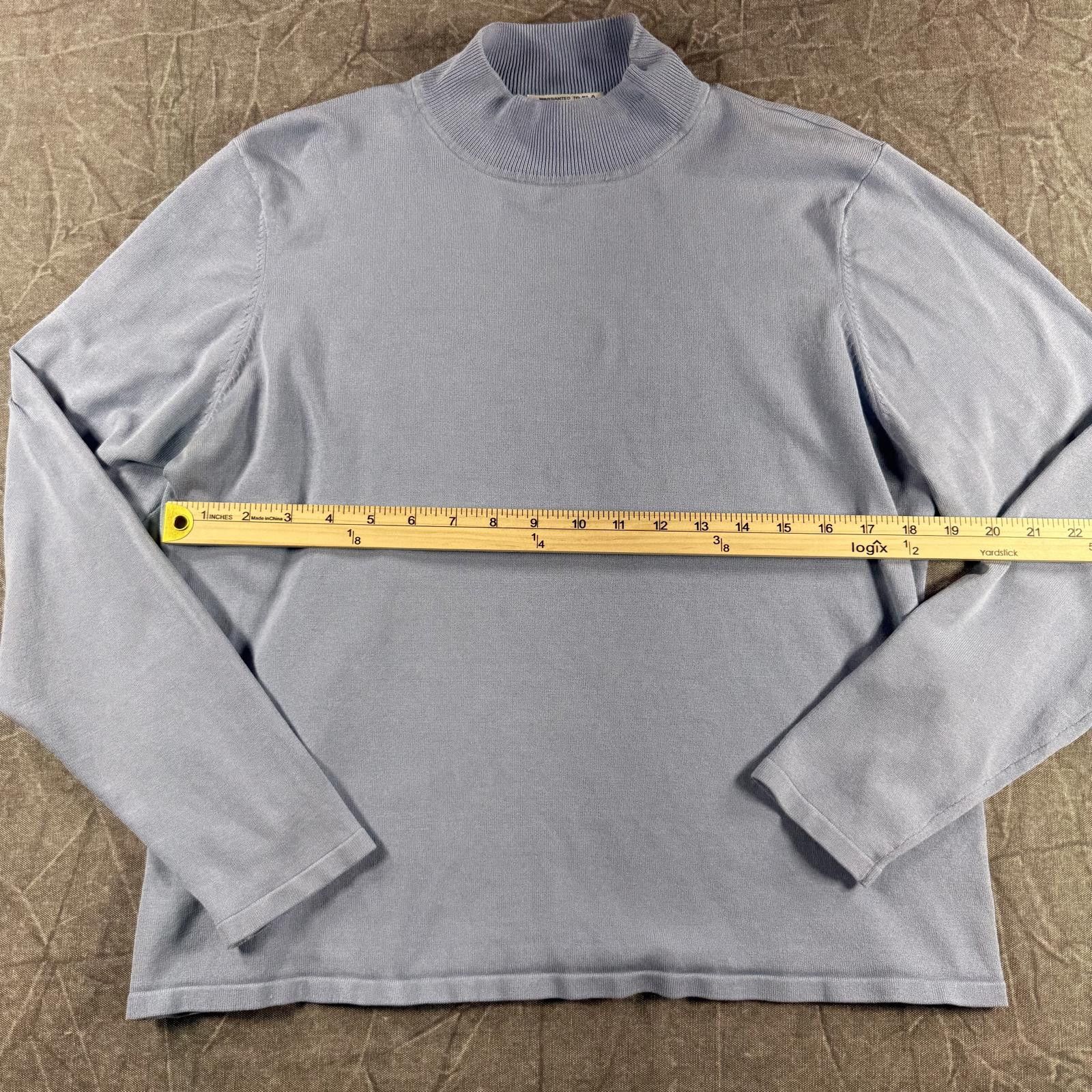Pendleton Pendleton Sweater Women's XL Blue Turtleneck Long Sleeve Size XL / US 12-14 / IT 48-50 - 5 Thumbnail