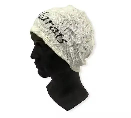 Japanese Brand Japanese Brand 24 Karatz Spell Out Reversible Beanie Hat Size ONE SIZE - 3 Thumbnail