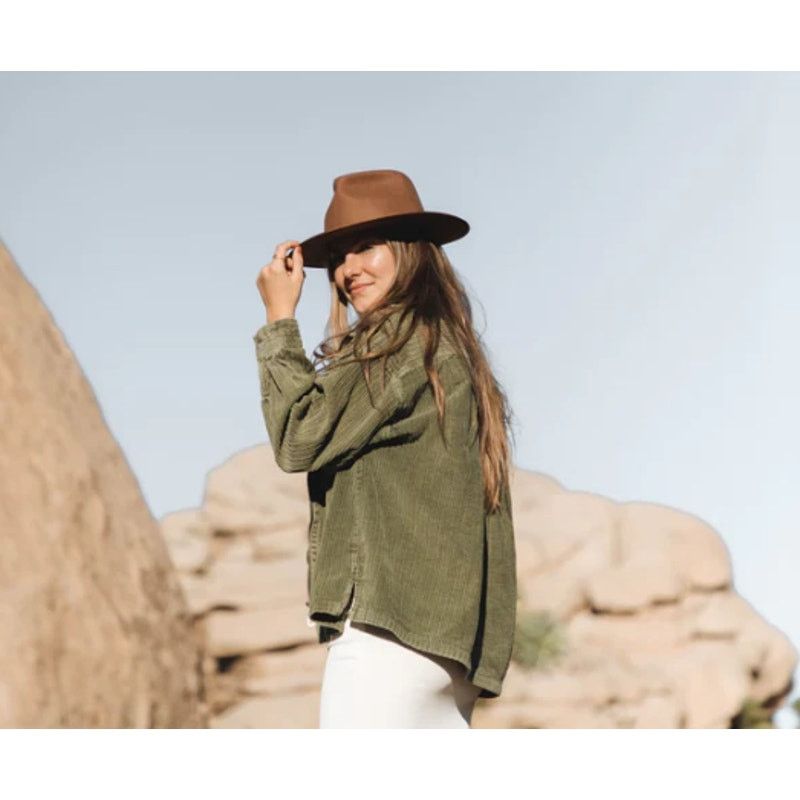 Other Will + Bear Calloway Tan | Brown Widebrim Fedora Size ONE SIZE - 5 Thumbnail