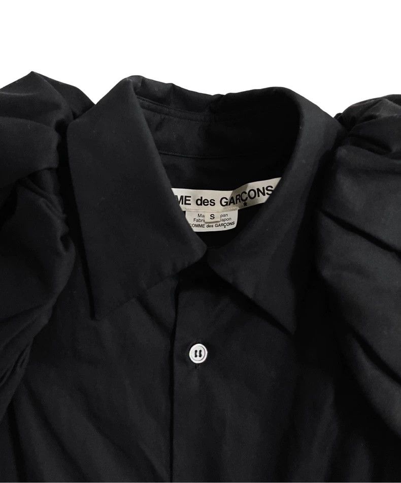 Comme des Garcons Comme Des Garcons Pleated Lace Cotton Filling Short Shirt Size S / US 4 / IT 40 - 3 Thumbnail