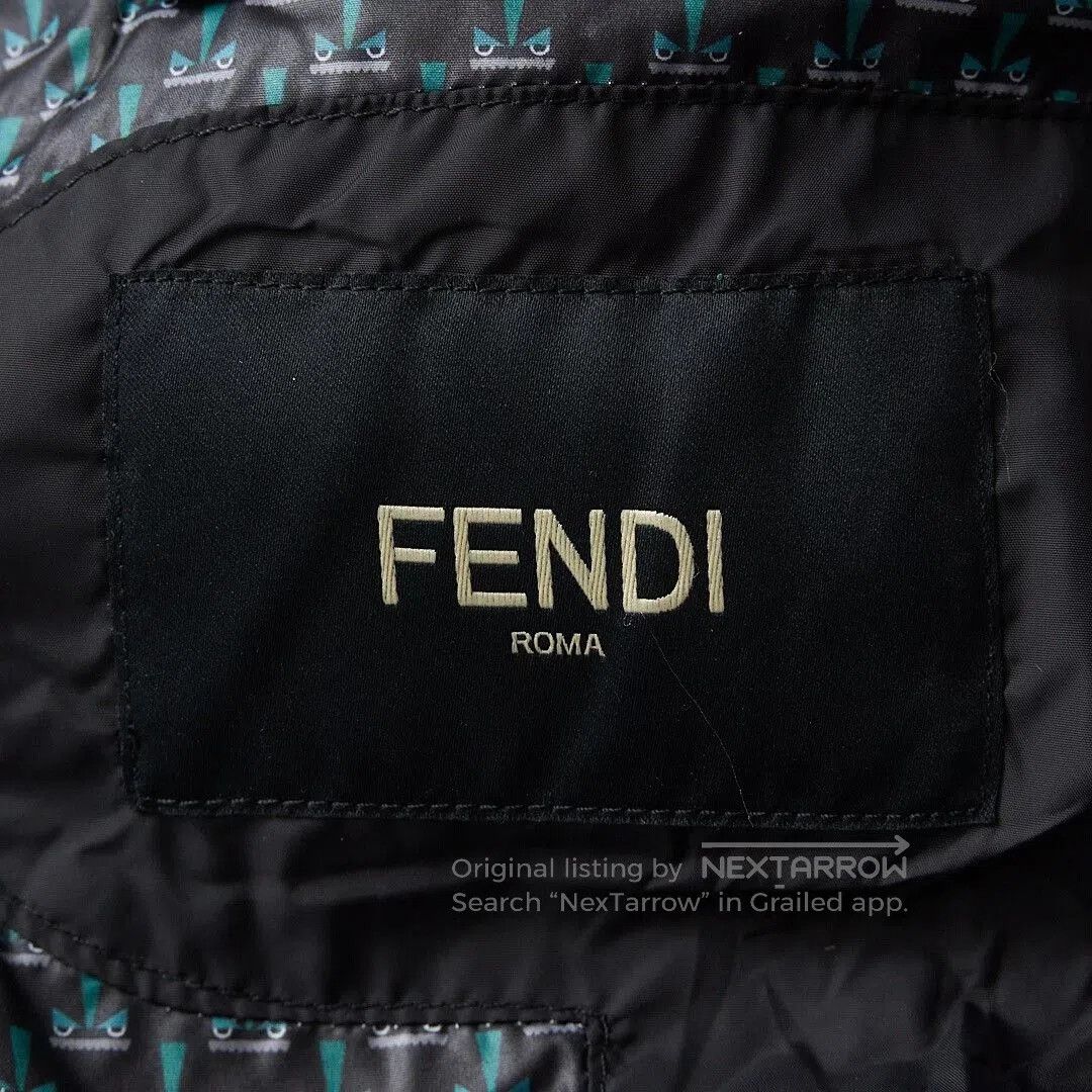 Fendi Fendi Men's All-over Print Stand Collar Down Jacket. Size US S / EU 44-46 / 1 - 7 Thumbnail