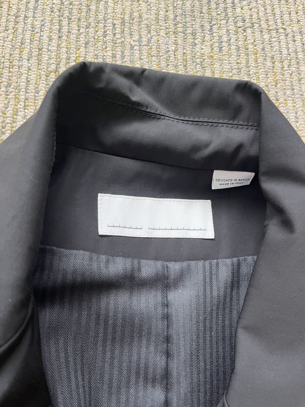 Random Identities Technical Twill Black Car Coat Size US S / EU 44-46 / 1 - 3 Thumbnail
