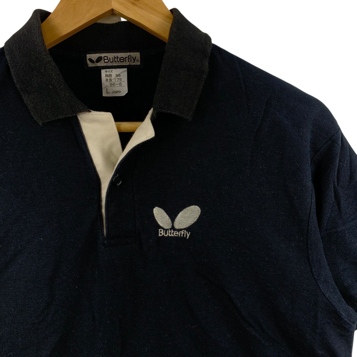 Vintage Vintage BUTTERFLY JAPAN JTTA Table Tennis Jersey Polo Tee Size US L / EU 52-54 / 3 - 5 Thumbnail