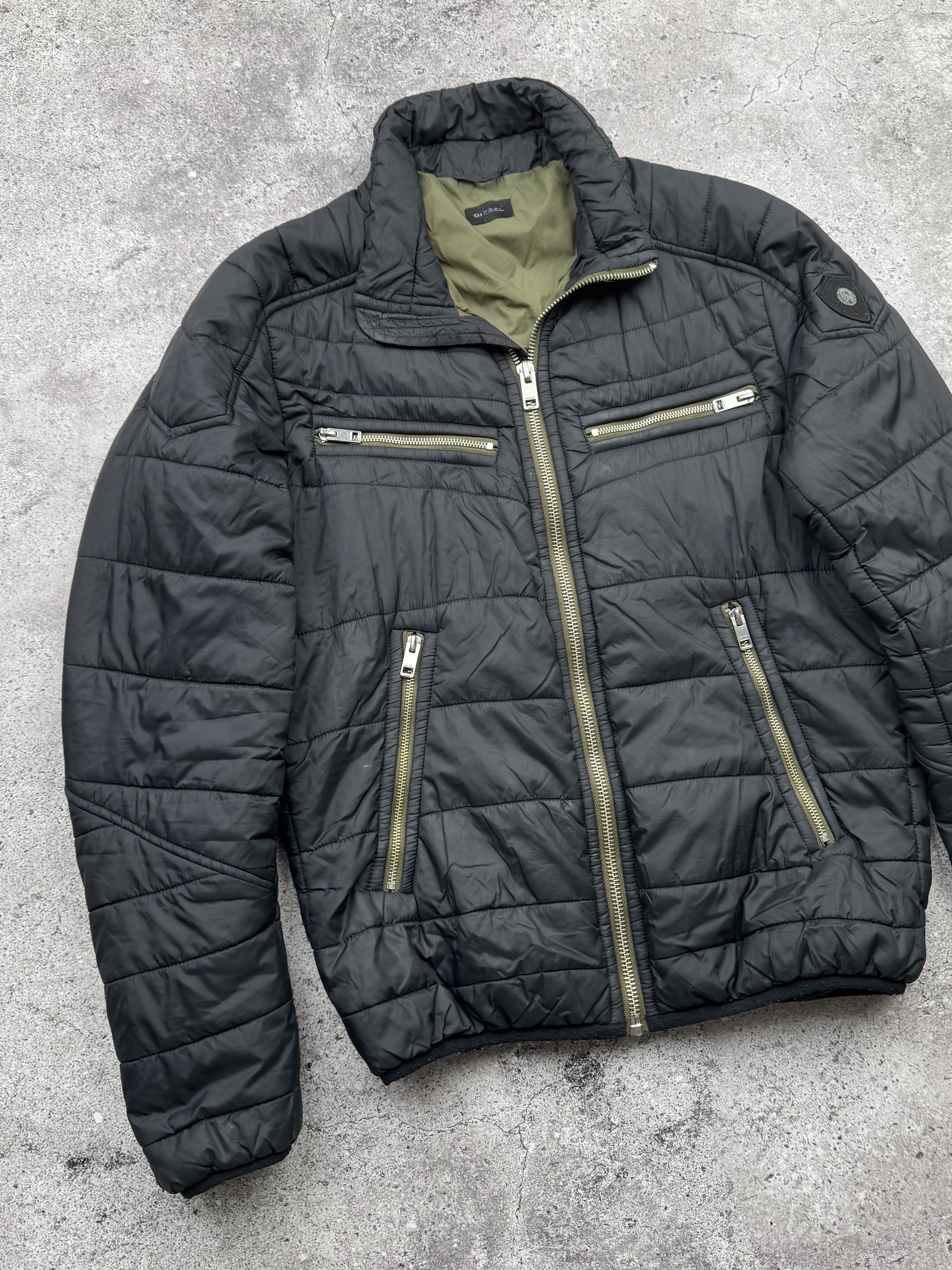 Diesel Diesel Vintage Jacket With Zippers(V245) Size US L / EU 52-54 / 3 - 2 Thumbnail