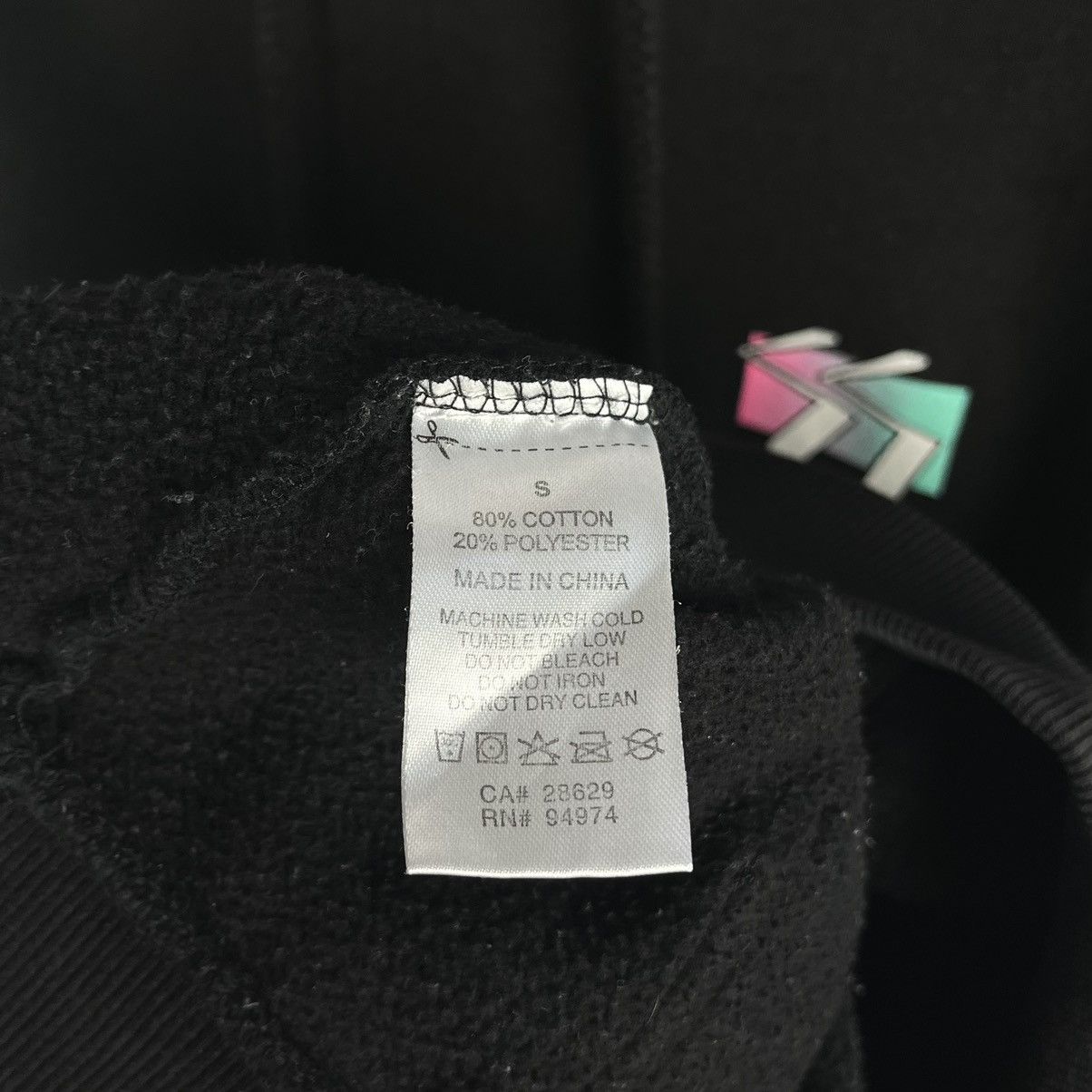 Stussy Vintage Y2K Stussy Big Logo Hoodie Black Size S Size US S / EU 44-46 / 1 - 22 Thumbnail