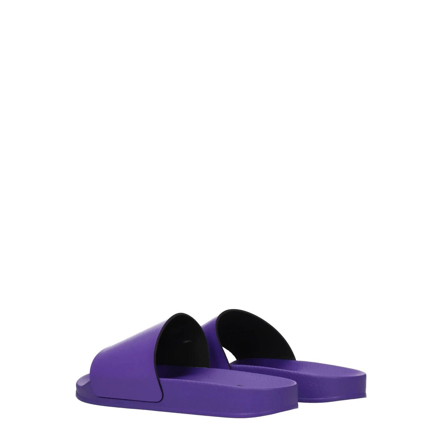 Off-White ob1o1e1124 Rubber Slippers and Clogs in Violet Size US 5 / IT 35 - 4 Thumbnail