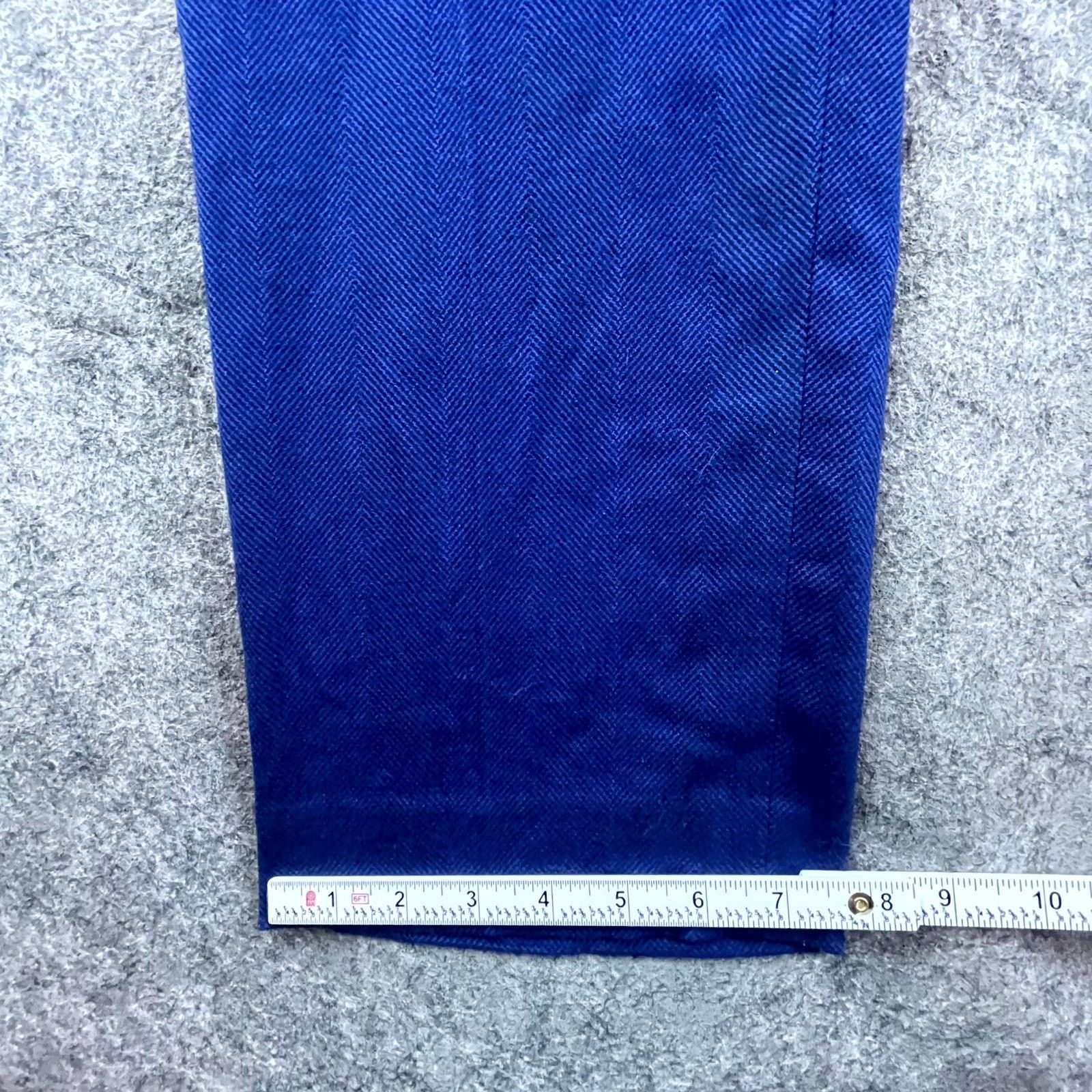 Banana Republic Banana Republic Dress Pant Women 12 Blue Avery Cropped Size 34" / US 12 / IT 48 - 5 Thumbnail