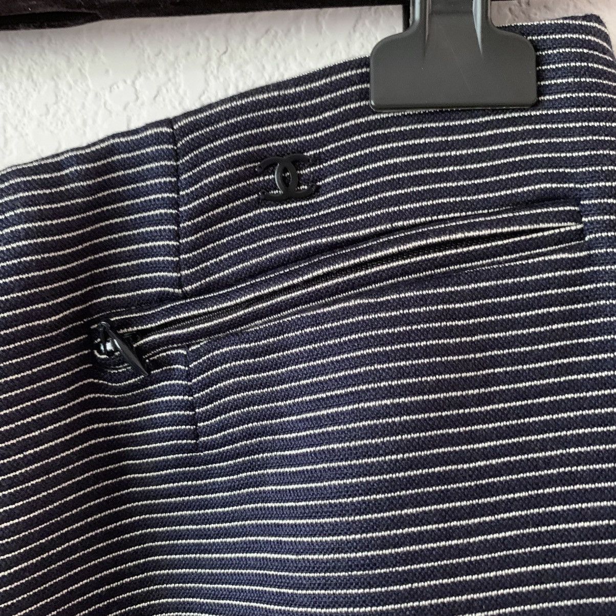 Chanel Chanel wool silk striped skirt Size 30" / US 8 / IT 44 - 12 Thumbnail