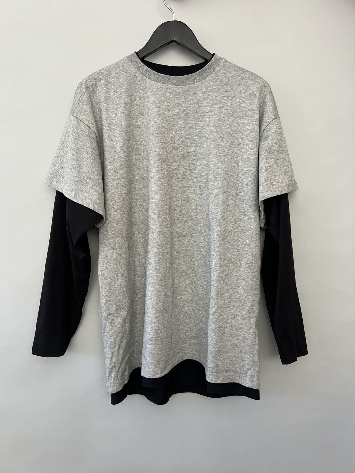 Jil Sander Looking For Miracles double-layer Long Sleeve T-shirt Size US M / EU 48-50 / 2 - 3 Thumbnail