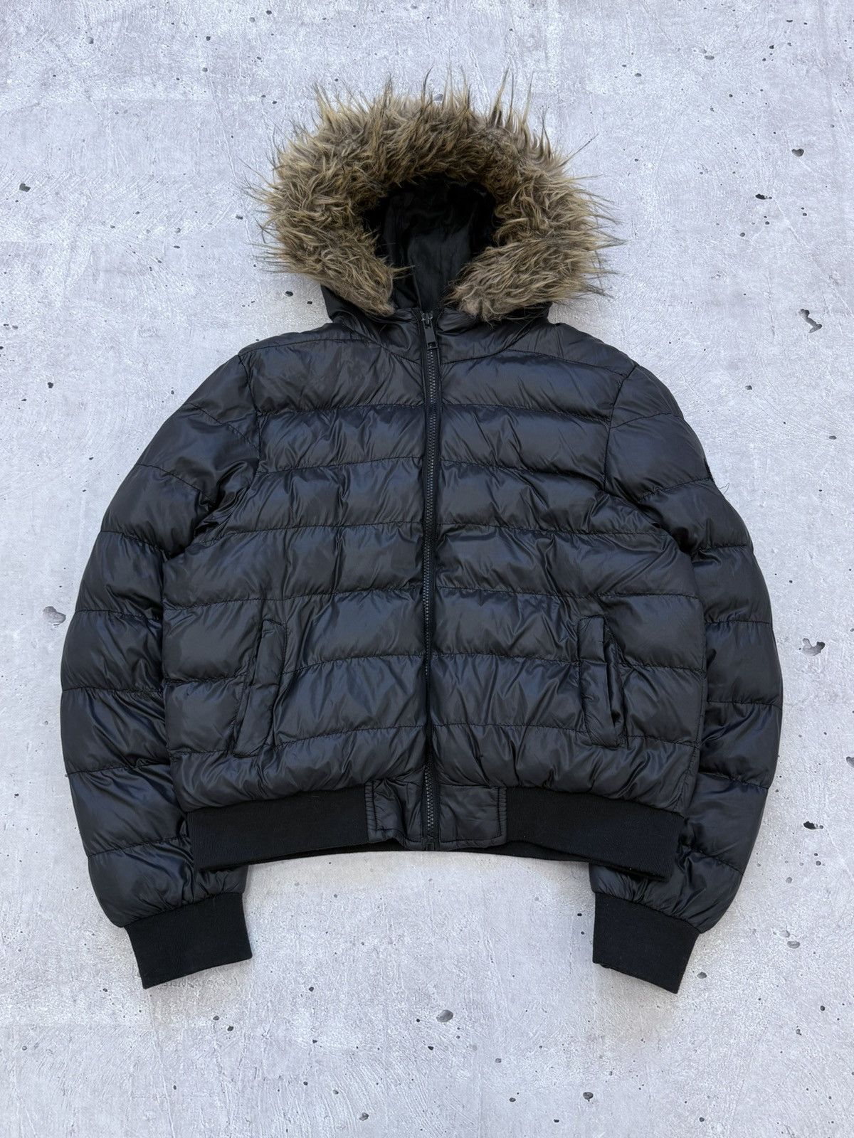 Le Grande Bleu (L.G.B.) Vintage Hysteric Glamour L.G.B. Style Japan Fur Hood Jacket Size US M / EU 48-50 / 2 - 1 Thumbnail