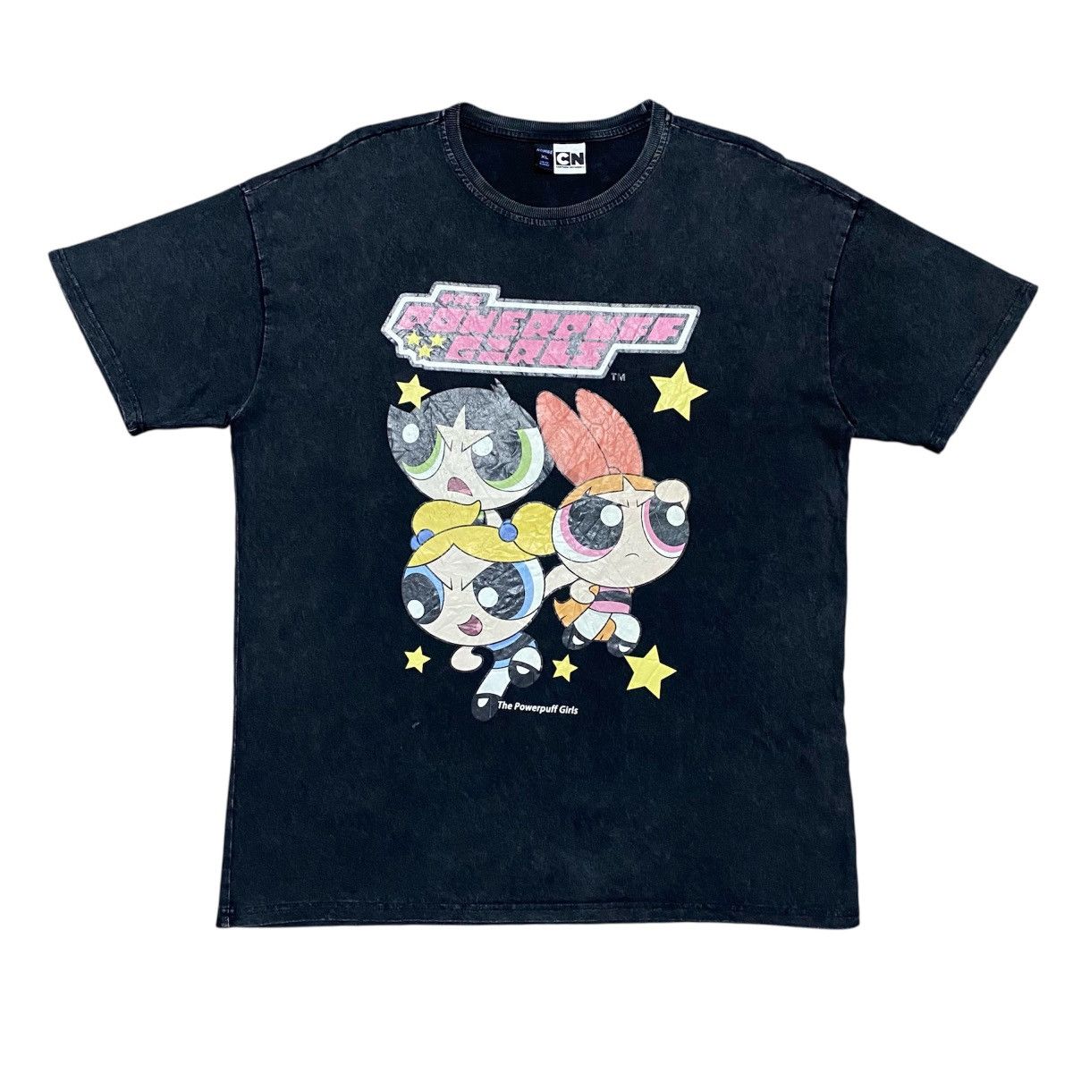 Cartoon Network Rare‼️🔥The Powerpuff Girls Print Iron On T-Shirt Size US L / EU 52-54 / 3 - 1 Thumbnail